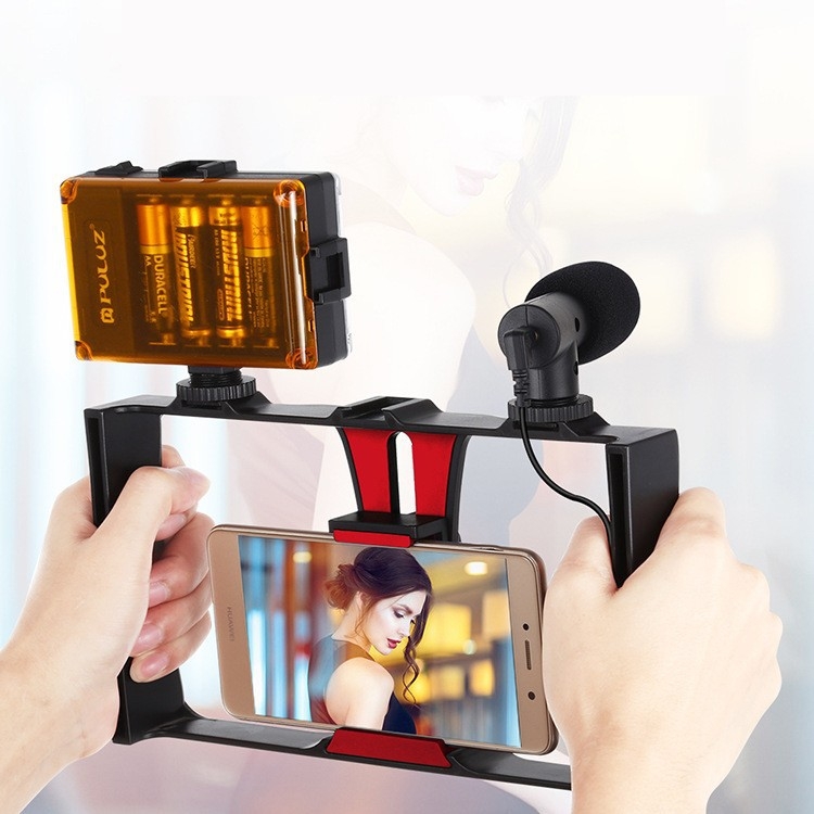 Kit foto pentru telefoane Puluz Fat Cow PKT3023 – Compatibil cu telefoane mobile; Material ABS, PC