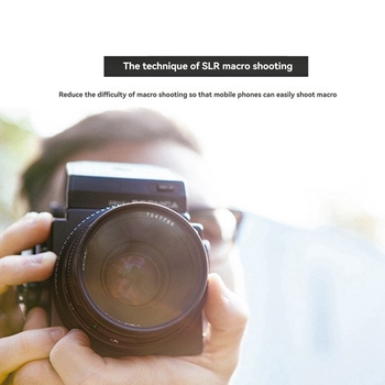 Okostelefonhoz makroobjektív, 75 mm, HD minőség, makró fotózás