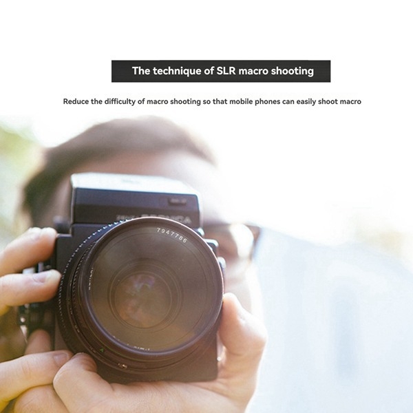 Okostelefonhoz makroobjektív, 75 mm, HD minőség, makró fotózás