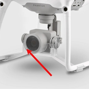 DJI Phantom 4 Gimbal bayonethoz objektívvédő sapka - OEM, 1 db, kamera