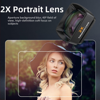 Magnetický UV filter pre DJI Pocket 3 s nastaviteľným ND zväčšovacím objektívom; optické sklo + hliníkové telo; obsahuje 2 šošovky