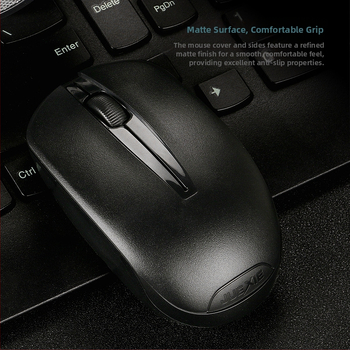 Biroja bezvadu pele A911, trīs pogas, 2.4G, 1600 DPI, ergonomisks dizains