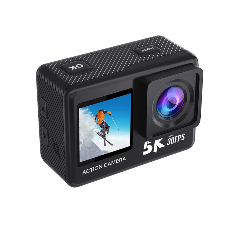 C1S Cameră de acțiune 5K impermeabilă cu WiFi pentru scufundări, stabilizare a imaginii