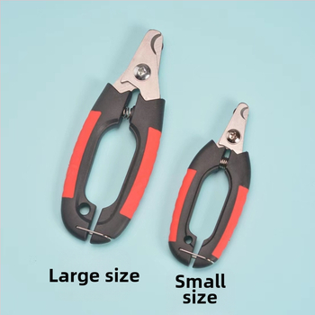 2 viename: naminių gyvūnėlių nagų žirklės ir šlifuoklis su failu profesionaliai priežiūrai