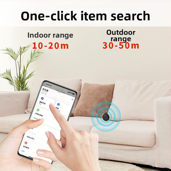 Anti-Loss Locator Find My ühilduvus, kaugjälgimine, äärmiselt õhuke disain, aku tööiga 9–12 kuud