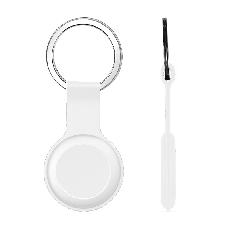 AirTag stila izsekotājs bērniem, vecākiem un mājdzīvniekiem ar GPS izsekošanu – atslēgu piekariņš, modelis JHX09, 210mAh, izmēri 31.5×31.5×7.8mm, svars 7 g, saderīgs ar iOS