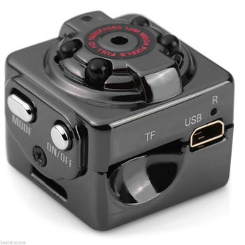 SQ8 mini cameră de acțiune pentru sporturi în aer liber, înregistrare HD infraroșu și filmare aeriană, senzor de 2 MP, card TF, corp metalic, baterie 60 de minute