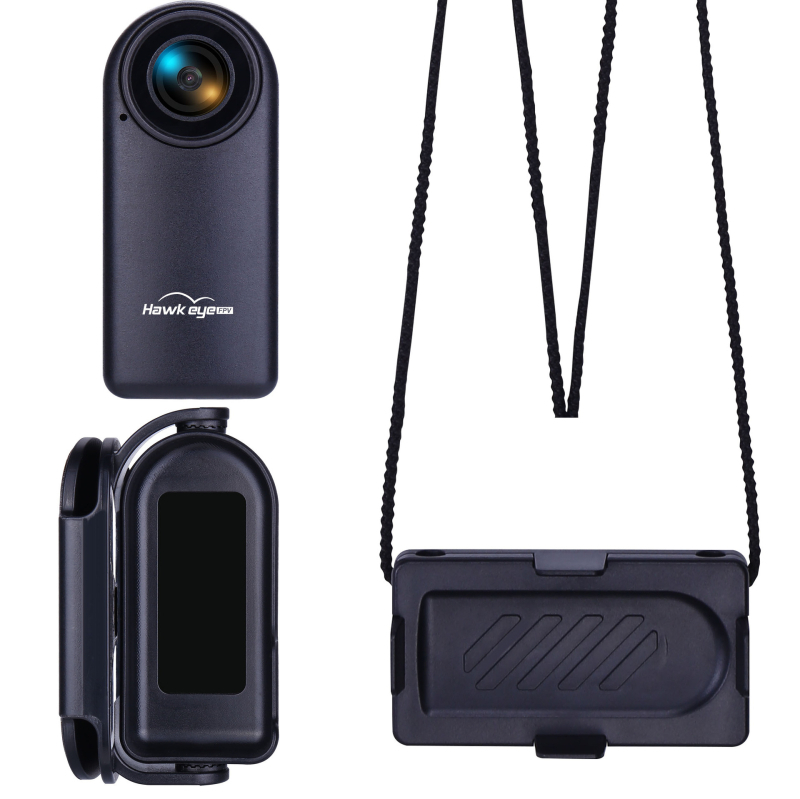 Dash kamera za prsa, kompaktna sportska kamera, 1080P–4K, SD kartica, ABS kućište, trajanje baterije 1–1.5 h, model Thumb tri generacije