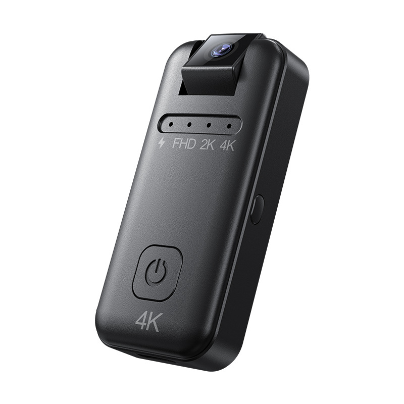Κάμερα τύπου στυλό 4K με ενσωματωμένο μικρόφωνο, φορητός εγγραφέας βίντεο, 4K/2K/FHD, έως 256 GB αποθήκευση, μπαταρία ~120 λεπτά, χωρίς οθόνη LCD