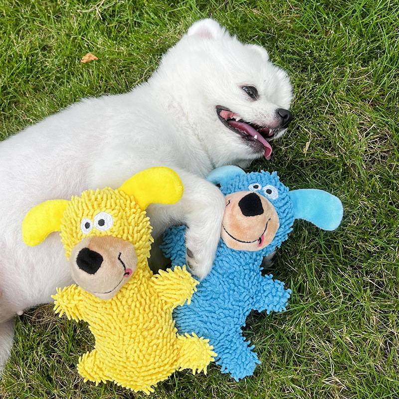 Igračka za pse – Interaktivna pliš hračka sa zvukom za zube i čišćenje zubi (Brend: Senye; Materijal: pliš; Uvoz: Ne)