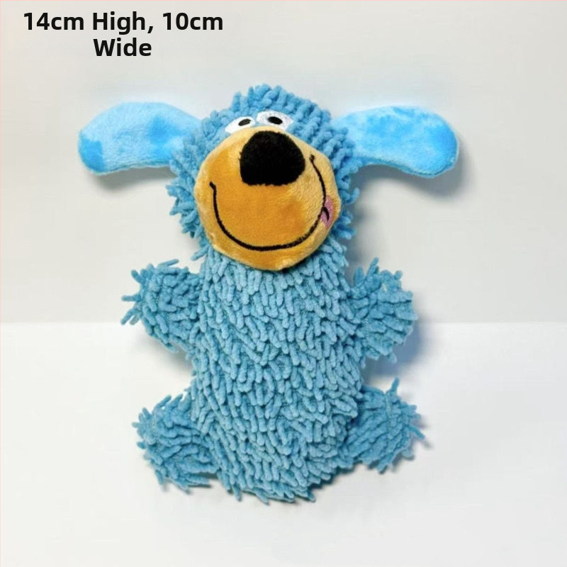 Suņu rotaļlieta – Interaktīva pūkaina rotaļlieta ar skaņu zobu griešanai un zobu tīrīšanai (Zīmols: Senye; Materiāls: pūkains; Importēts: Nē)