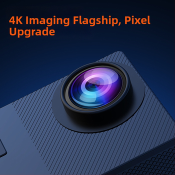 4K κάμερα δράσης με σταθεροποίηση εικόνας, αδιάβροχη, 18MP, μπαταρία 120 λεπτών, εξωτερικά αθλήματα