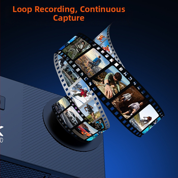 4K κάμερα δράσης με σταθεροποίηση εικόνας, αδιάβροχη, 18MP, μπαταρία 120 λεπτών, εξωτερικά αθλήματα