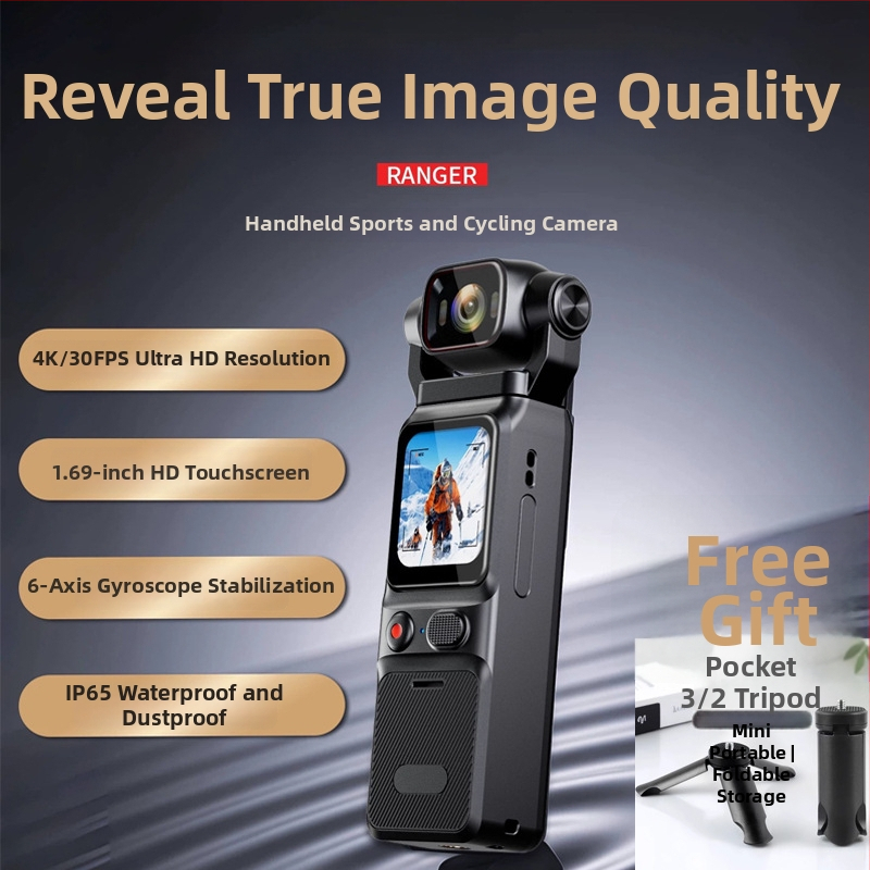 Outdoorová športová kamera, 4K Ultra-Clear, vodotesná, anti-shake, dotykový displej, TF karta (4K Ultra-Clear, Waterproof, Anti-Shake, Touchscreen, TF card)
