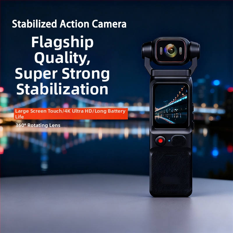 Outdoorová športová kamera, 4K Ultra-Clear, vodotesná, anti-shake, dotykový displej, TF karta (4K Ultra-Clear, Waterproof, Anti-Shake, Touchscreen, TF card)