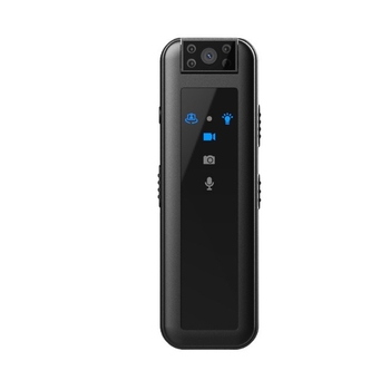 CS07 Držiteľná klips kamera, 1080p záznam, TF karta, ABS telo, približne 4 hodiny výdrže batérie