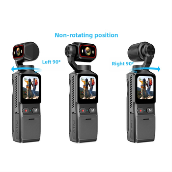 L19 akčná kamera: proti otrasom, vodeodolná a prachotesná, 4K športová kamera s 1,69 palcovým dotykovým LCD displejom a 7-hodinovou výdržou batérie