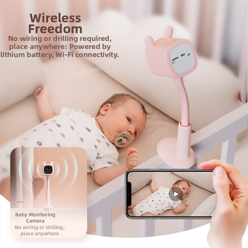 Ezviz Cameră pentru îngrijirea bebelușului BM1 (senzor CCD, zoom optic 10x, obiectiv 4 mm f/1.6, unghi diagonal de vizualizare 100°)