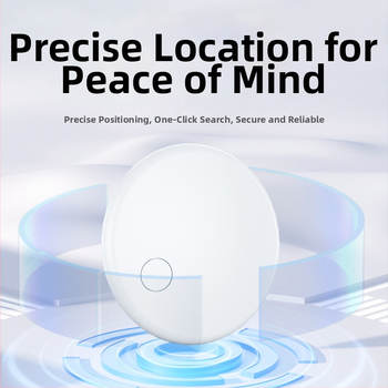 AirTag-kompatibilný sledovač F6 – 210 mAh batéria, iOS kompatibilita, hmotnosť 9 g, ABS materiál