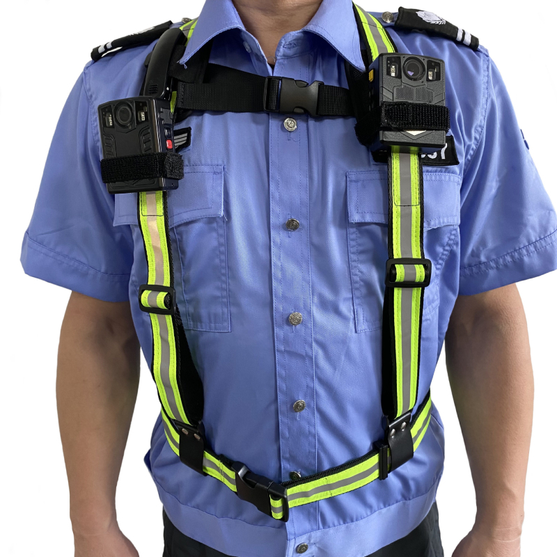 COOSOF B69gr-b Curea de umăr pentru cameră corp și walkie-talkie, senzor CMOS, funcție patru protecții