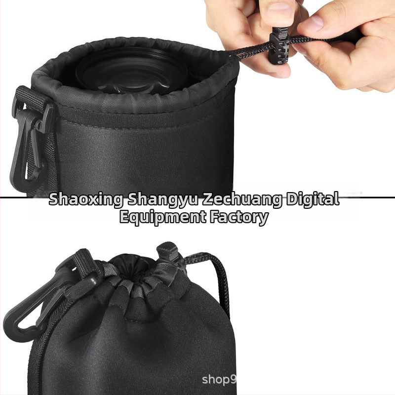 DSLR objektiivi kott diving materjalist, universaalne sobivus, Neutral kaubamärk, 2022 väljaanne