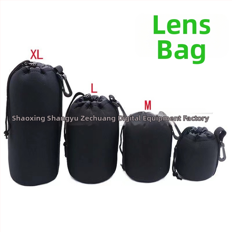 DSLR objektiivi kott diving materjalist, universaalne sobivus, Neutral kaubamärk, 2022 väljaanne