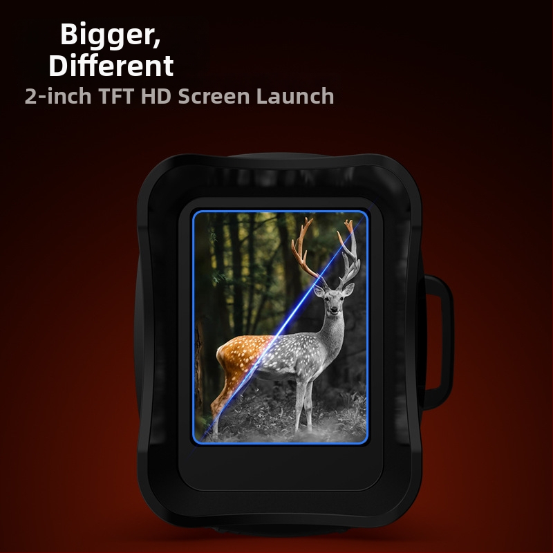 Infračervený nočný monoculus, prenosný digitálny ďalekohľad, 10 MP, batéria 2000 mAh