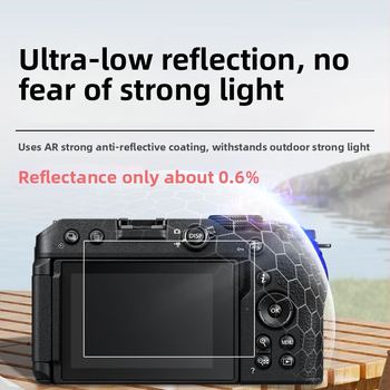 Nikon Z30 ekrāna aizsargs ar AR pretatstarojumu PET plēvi, saderīgs ar Z30/Z6II/Z8, mehāniski apstrādāts