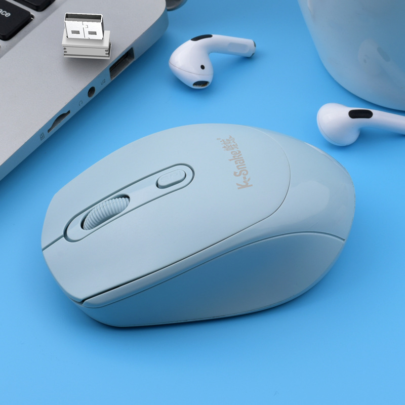 Viper W500 bežični optički miš, 1600 DPI, 3 tipke, 2.4G, Plug-and-Play, ergonomski
