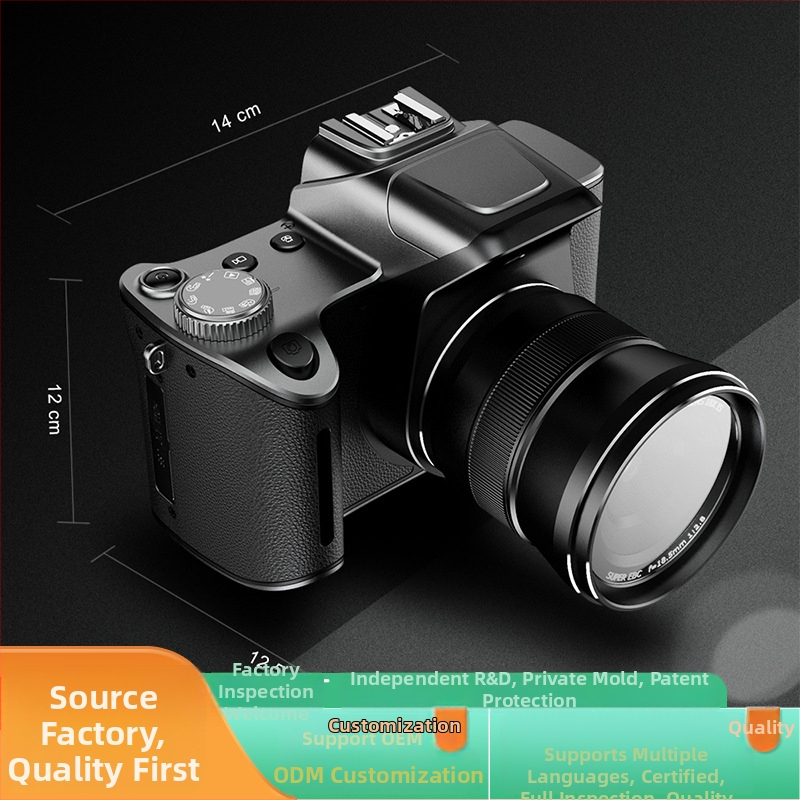 Bezzrcalna kamera s senzorom 4/3-inča ili veće, 3,2-inčni dodirni zaslon, elektronička stabilizacija slike, fiksni objektiv, potpuno ručno upravljanje