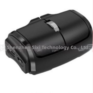 Sõrme hiir – Kahe režiimiga 2,4G ja Bluetooth, Väike juhtmevaba hiir, 1000dpi, Nelja suuna kerimisratas, Laetav, Sülearvutiga ühilduv