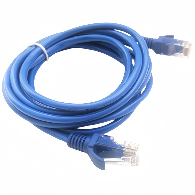 Kabel kategorije 5E s uvijenim parom, unutarnja upotreba, RJ-45 priključak, 100 Mbps, aluminijsko-magnijev vodnik, za računala i preklopnike