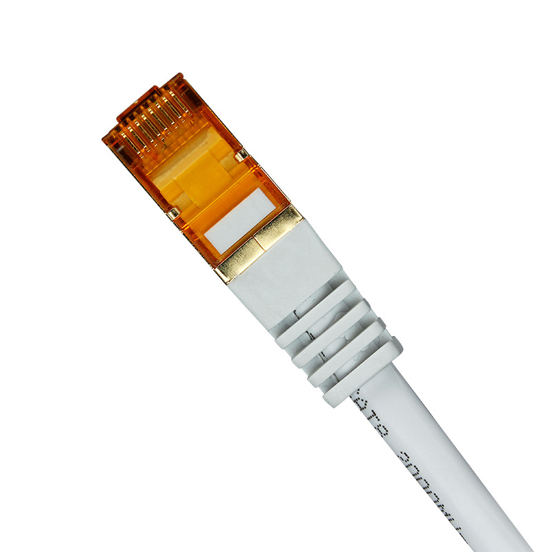 Kecheng KC-0605 Cat8 zaštićeni Ethernet kabel, prijenosna brzina 500, radna temperatura -40°C do +70°C, temperatura skladištenja -40°C do +70°C, naprezanje na rastezanje 20 N, tlačna čvrstoća 20 N, primjena: usmjerivač i računalna veza