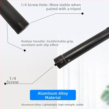 Dima MetAl Z806A Teleskop selfie štap, aluminijska legura, univerzalna kompatibilnost