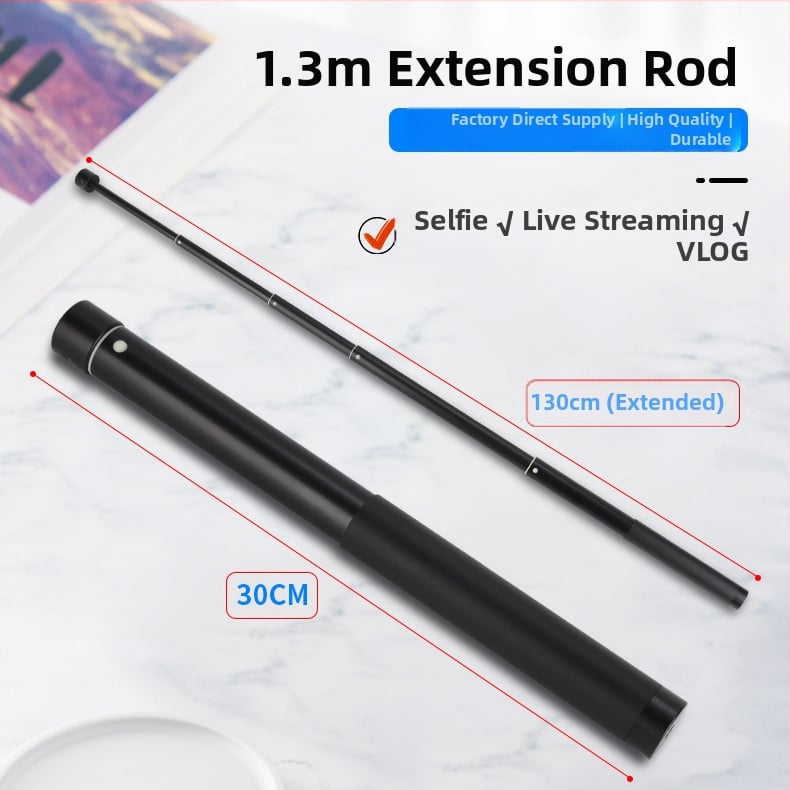 Dima MetAl Z806A Teleskop selfie štap, aluminijska legura, univerzalna kompatibilnost