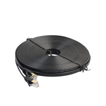 CAT7 plosnati shieldani Ethernet kabel, 10 Gbps, RJ-45, promjer 2.8 mm, bakar bez kisika