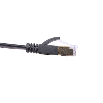 CAT7 plosnati shieldani Ethernet kabel, 10 Gbps, RJ-45, promjer 2.8 mm, bakar bez kisika
