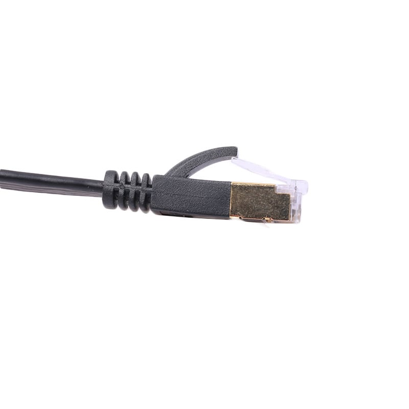 CAT7 plosnati shieldani Ethernet kabel, 10 Gbps, RJ-45, promjer 2.8 mm, bakar bez kisika