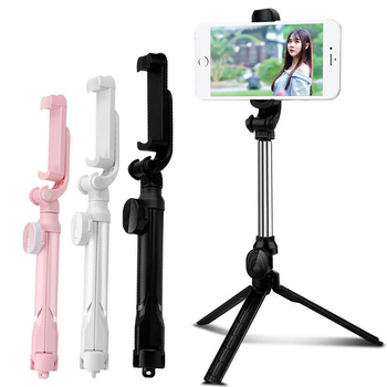 Sisui XT10-XT02 Rozsdamentes acélból készült selfie állvány élő közvetítéshez tartóval