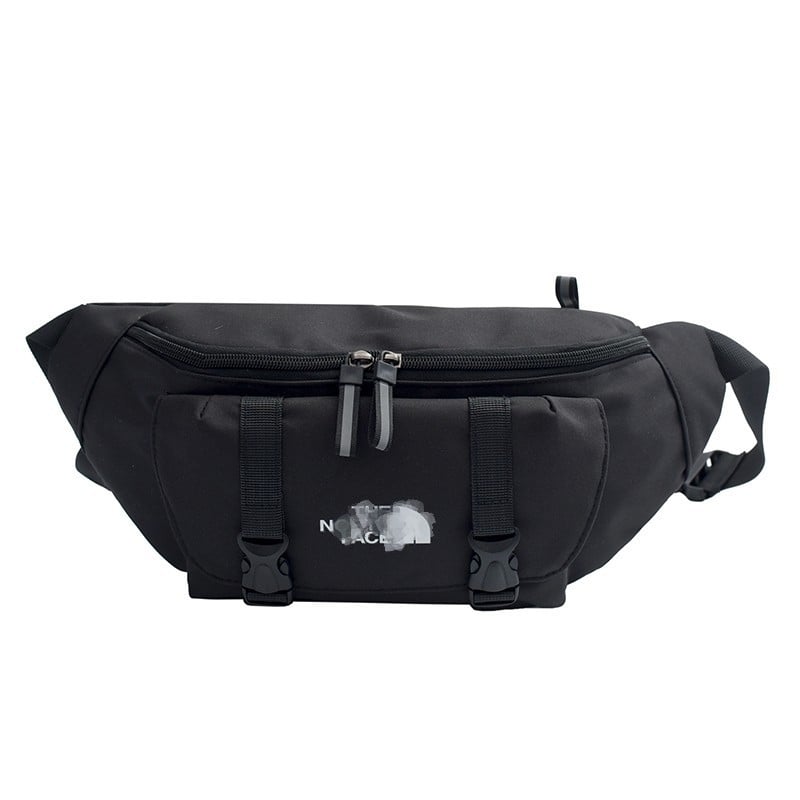 Krūšu soma ar vāku, neilons, aizslēgs, slēpta rāvējslēdzēja kabata, pilsētas vienkāršība