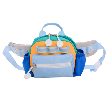 Dječja crossbody torba - Geometrijski uzorak, najlon materijal, poliester podstava, moderan i cool stil, uzrast: Osnovna škola (Materijal: Najlon; Podstava: Poliester; Uzorak: Geometrijski; Stil: Moderan i cool; Uzrast: Osnovna škola)