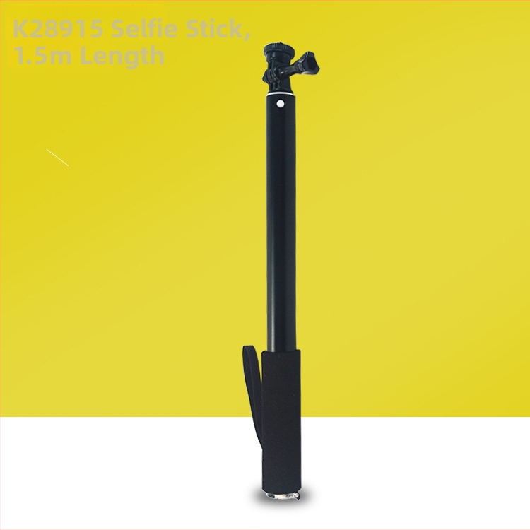 Selfie stīks ar apgaismojumu – 5 sadaļu alumīnija sakausējums, DP1.5 modelis, Diyamei, maksimālā slodze 2–5 kg, portatīvais auto stiprinājums