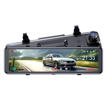 Carter 4G autós DVR elő-/hátsó kettős felvétellel, 2160p, 10 hüvelykes érintőképernyő, GPS pozicionálás