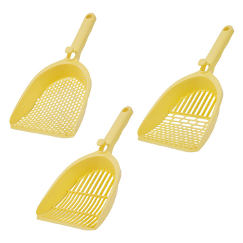 Hawor lopatica za mačji pijesak – višestruka upotreba, s finim rupama, PP materijal, univerzalni dizajn, spremno kao dar