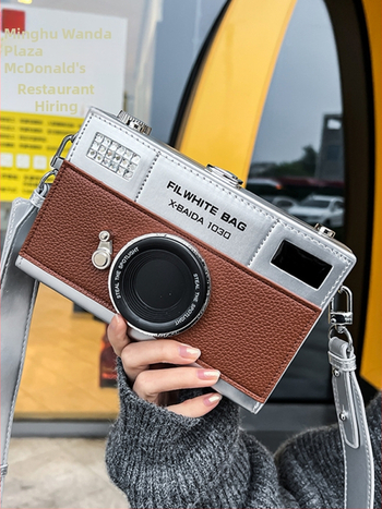 Vyrinė messenger rankinė, gatvės stilius, PU medžiaga, atspari dėvėjimuisi, vienos spalvos raštas