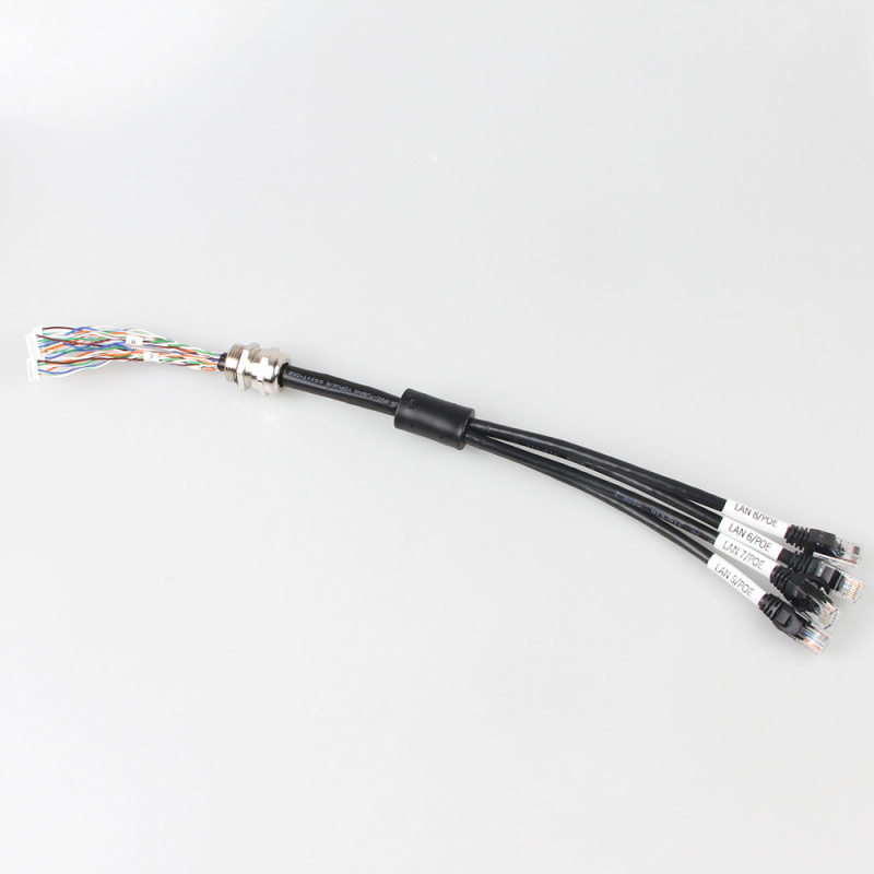 Industrijski CAT6 mrežni kabel, 1 Gbps, 8P8C, unutarnja upotreba, 32 AWG uvijeni par