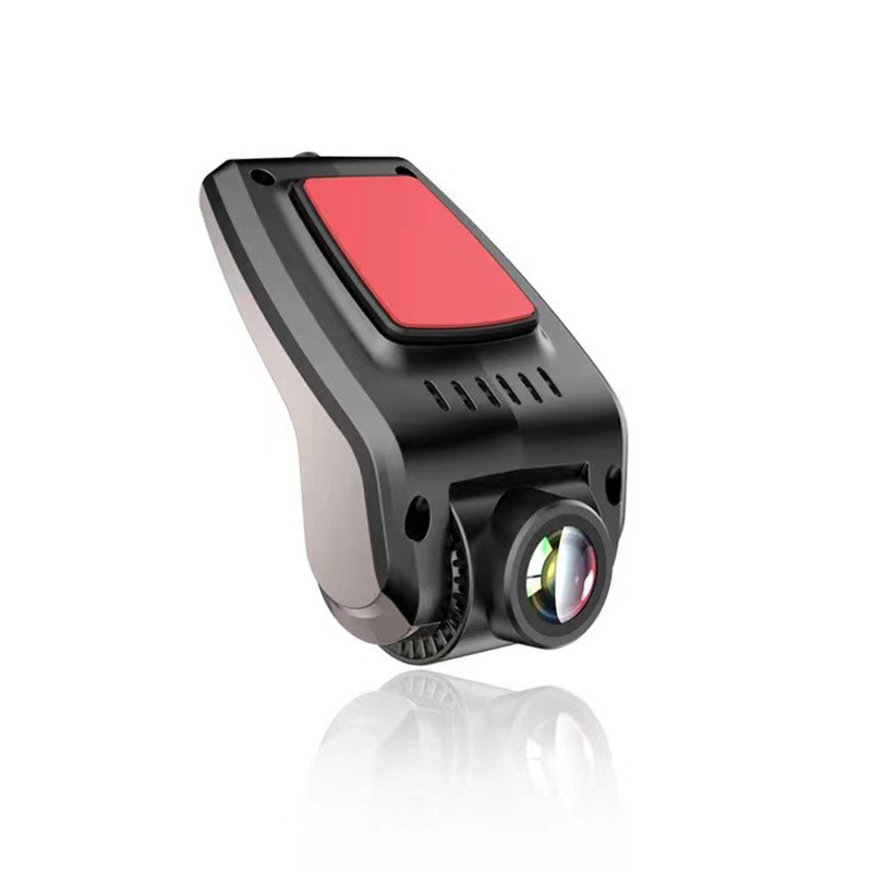 Автомобилен видеорегистратор с двойна предна и задна камера, GPS навигация, 1080p, 170° ъгъл, F1.5 обектив