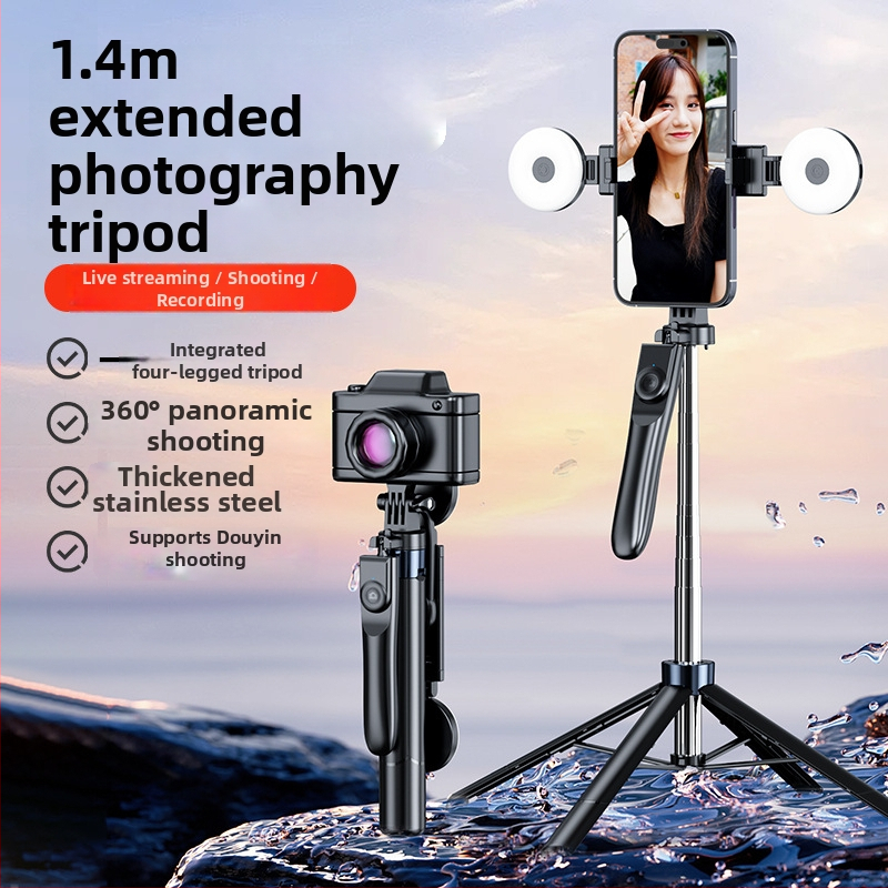 Stabilizators gimbala mobilajam telefonam – Četru asu Z145, nerūsējošais tērauds, Bluetooth, 9 sadaļas, 0,3 kg