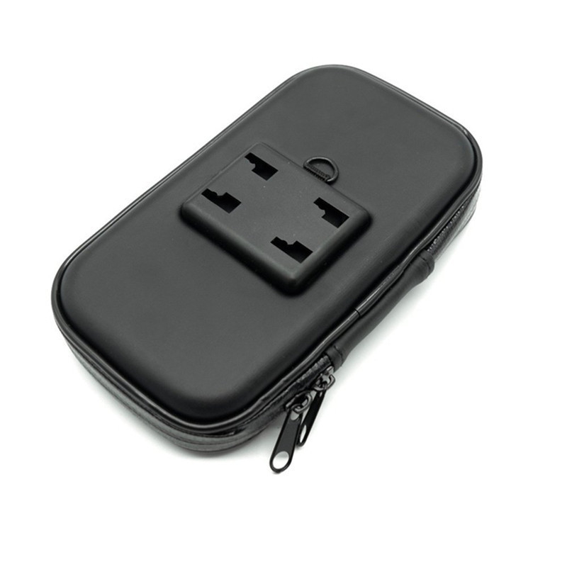 Αδιάβροχη θήκη κινητού για ποδήλατο και μοτοσικλέτα με στήριξη πλοήγησης στο πίσω καθρέφτη (Lazy bracket; Πλαστικό; Universal; Ποδηλασία; Χωρητικότητα 6.5)