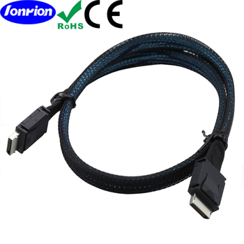 SAS visokou brzinom serverski kabel za podatke, SFF-8611-4I na SFF-8611-4I, bakren vodič, za poslužitelj i računalo